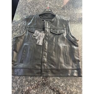 Z1R Vindicator Vest - Black -  2830-0468. NWT, Conceal Carry Size 2XL Motorcycle